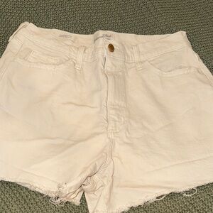Universal Thread Women's Off-White Jean Shorts